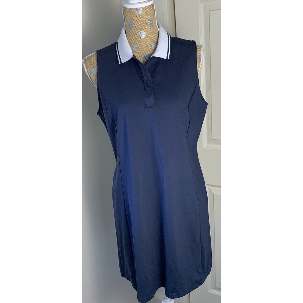 Tommy Bahama Golf Athletic Dress Large Blue Preppy Sporty Athleisure Outdoor - Picture 9 of 9